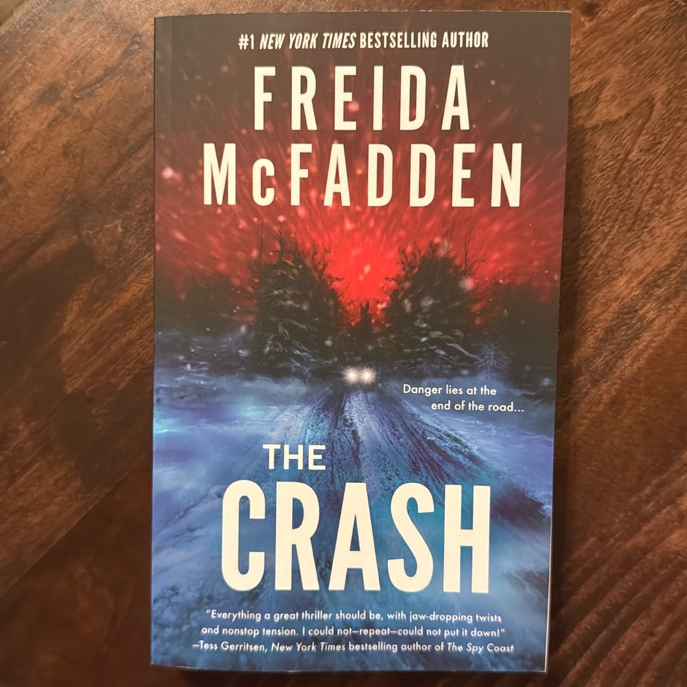 “The Crash” by Freida McFadden BRAND NEW